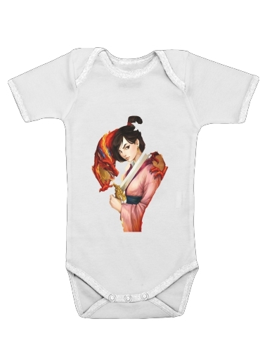 Mulan Warrior Princess für Baby Body
