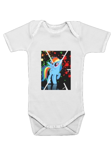 My little pony Rainbow Dash für Baby Body