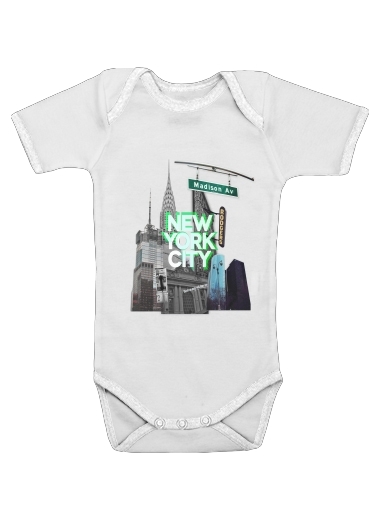 Onesies Baby New York City II [green]
