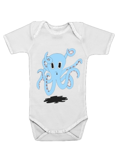 Onesies Baby octopus Blue cartoon