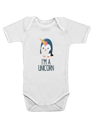 Pingouin wants to be unicorn für Baby Body