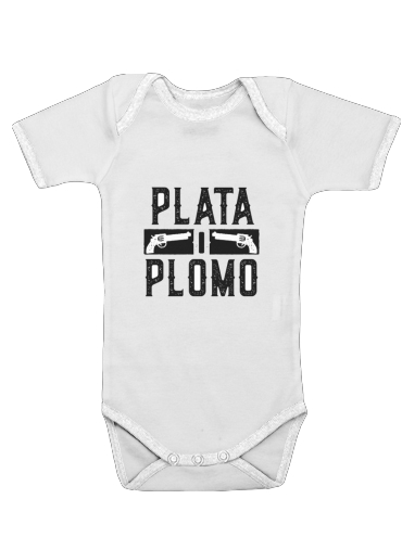 Plata O Plomo Narcos Pablo Escobar für Baby Body