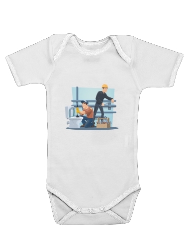 Plumbers with work tools für Baby Body