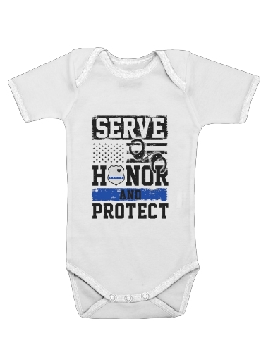Police Serve Honor Protect für Baby Body