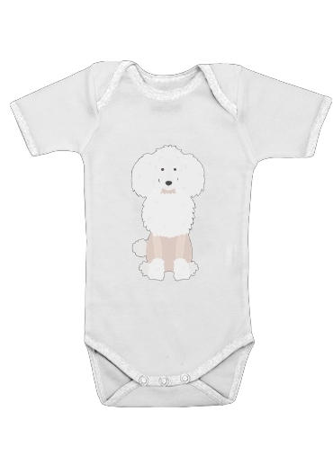 Poodle White für Baby Body