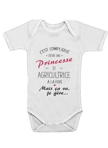 Princesse et agricultrice für Baby Body