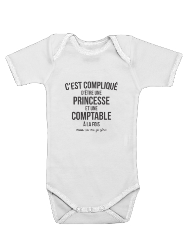 Princesse et comptable für Baby Body