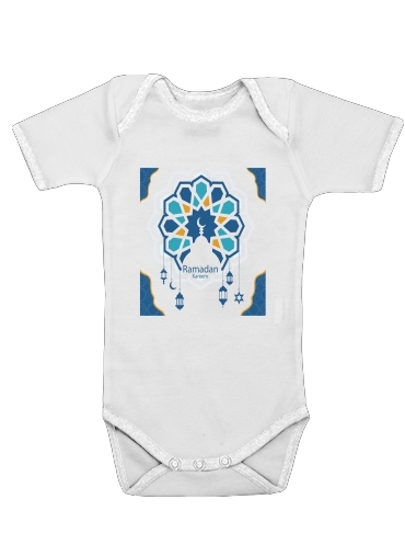 Ramadan Kareem Blue für Baby Body
