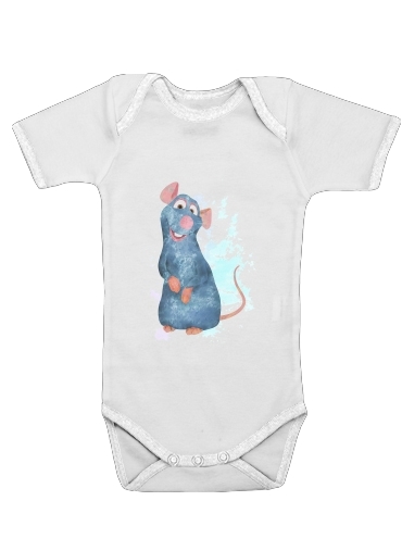 Onesies Baby Ratatouille Watercolor