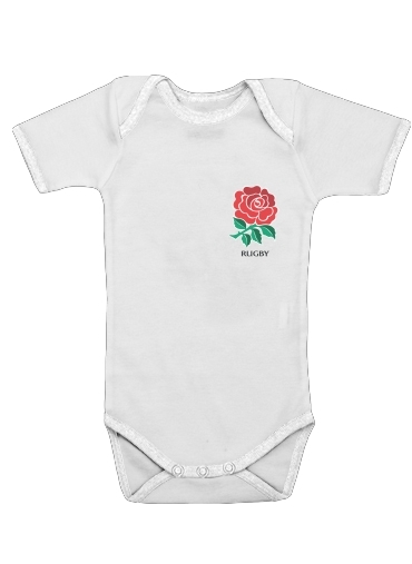 Rose Flower Rugby England für Baby Body
