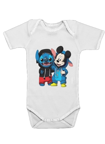 Onesies Baby Stitch x The mouse
