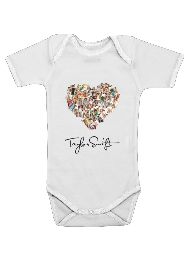 Taylor Swift Love Fan Collage signature für Baby Body