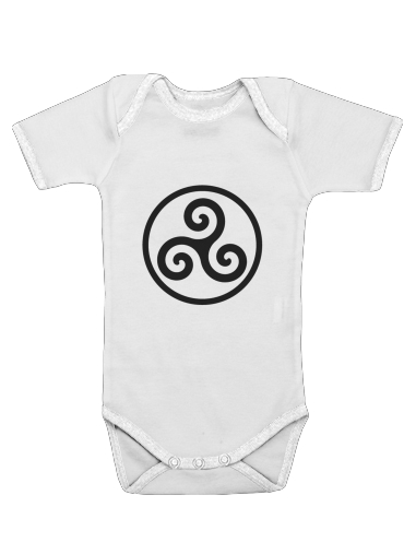 Triskel Symbole für Baby Body