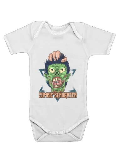 Onesies Baby Zombie slaughter illustration