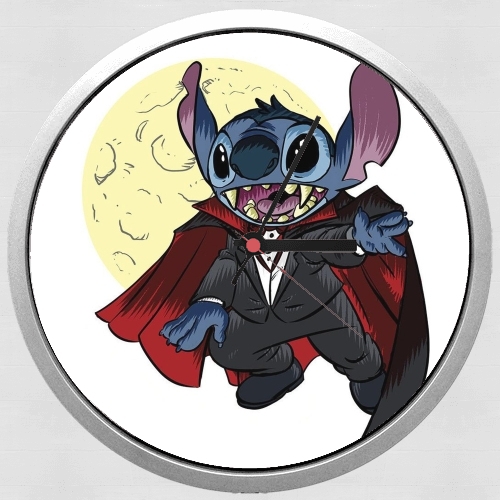 Dracula Stitch Parody Fan Art für Wanduhr