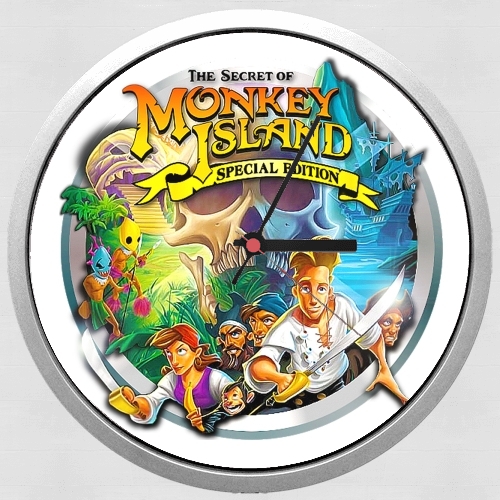Monkey Island für Wanduhr