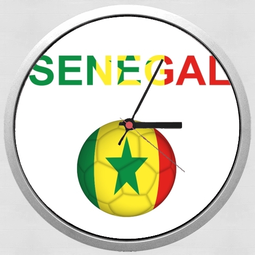 Senegal Football für Wanduhr