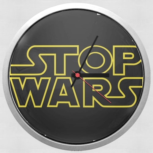 Stop Wars für Wanduhr