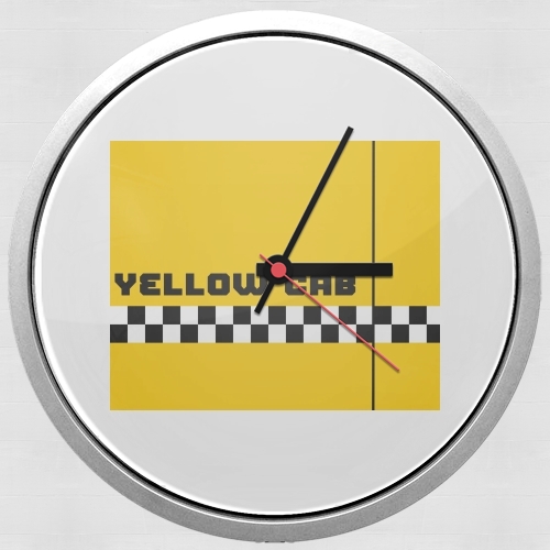 Yellow Cab für Wanduhr