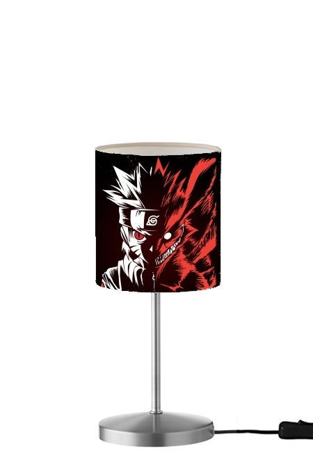 Kyubi x Naruto Angry für Tisch- / Nachttischlampe