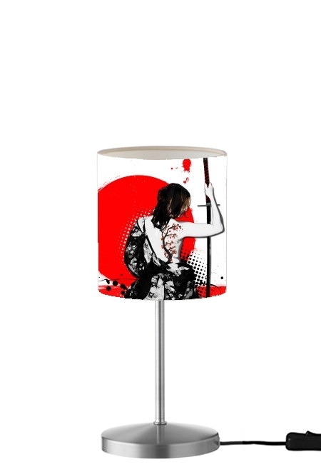 Trash Polka - Female Samurai für Tisch- / Nachttischlampe