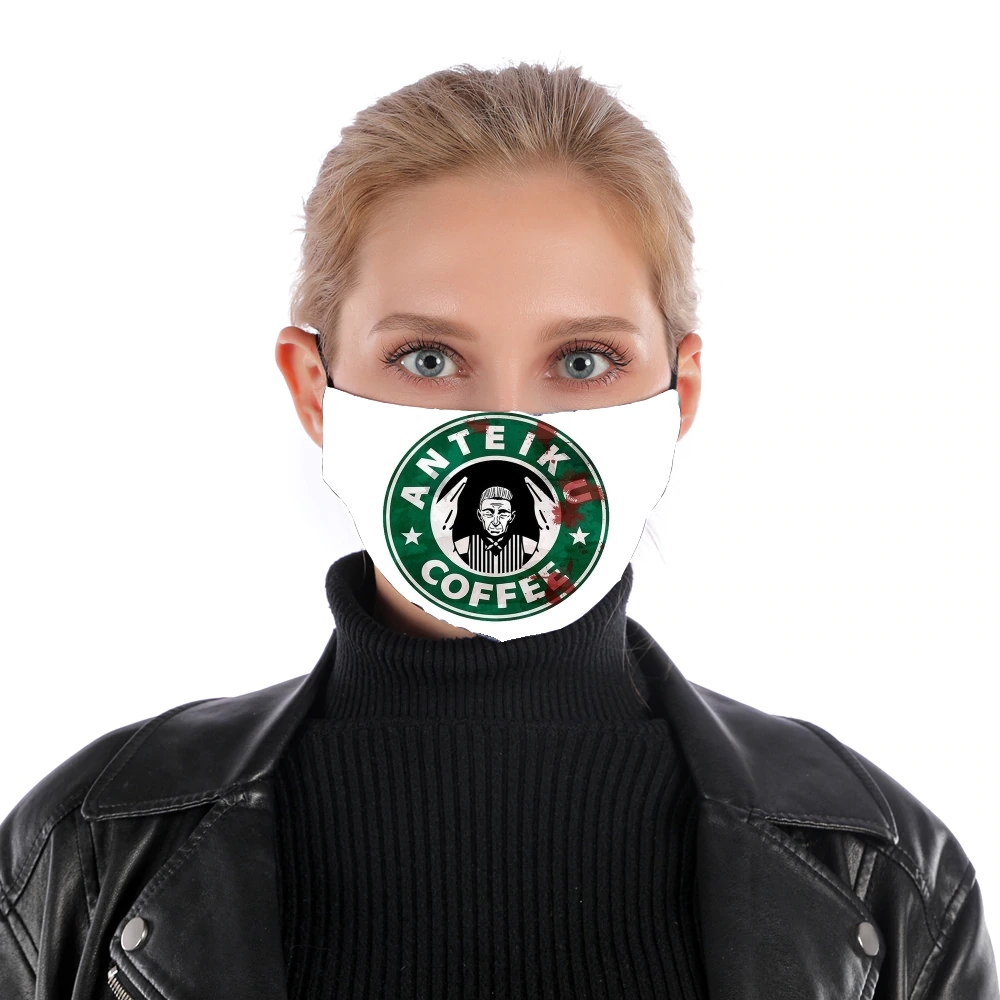 Anteiku Coffee für Nase Mund Maske