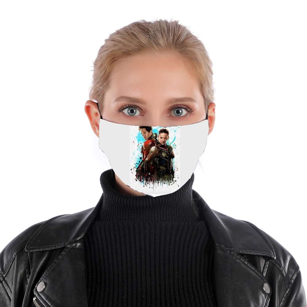 Antman and the wasp Art Painting für Nase Mund Maske