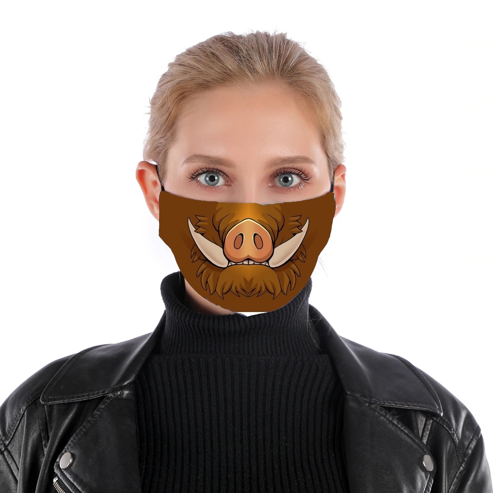 Boar Face für Nase Mund Maske