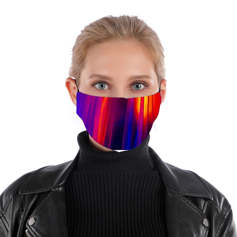 Colorful Plastic für Nase Mund Maske