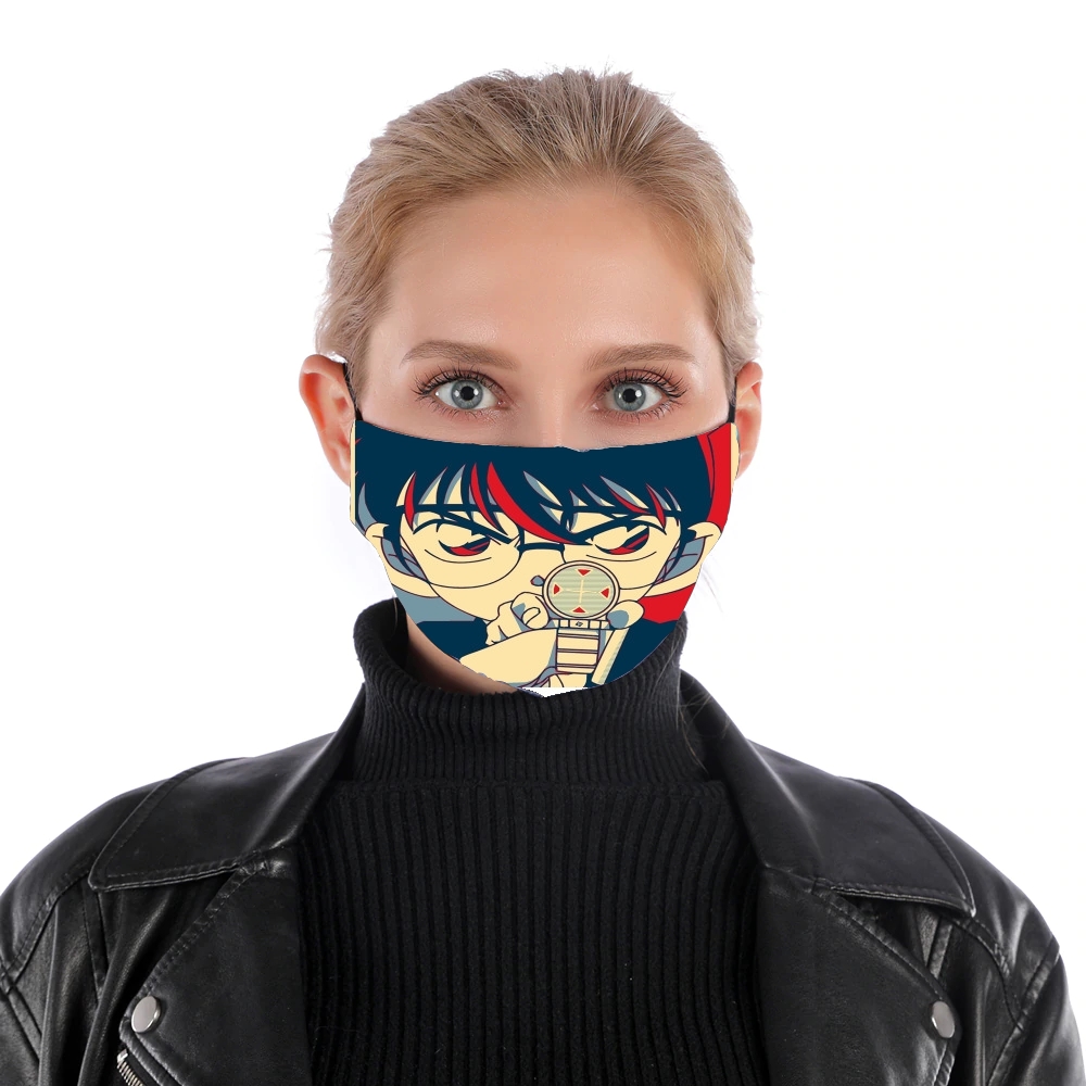 Detective Conan Propaganda für Nase Mund Maske