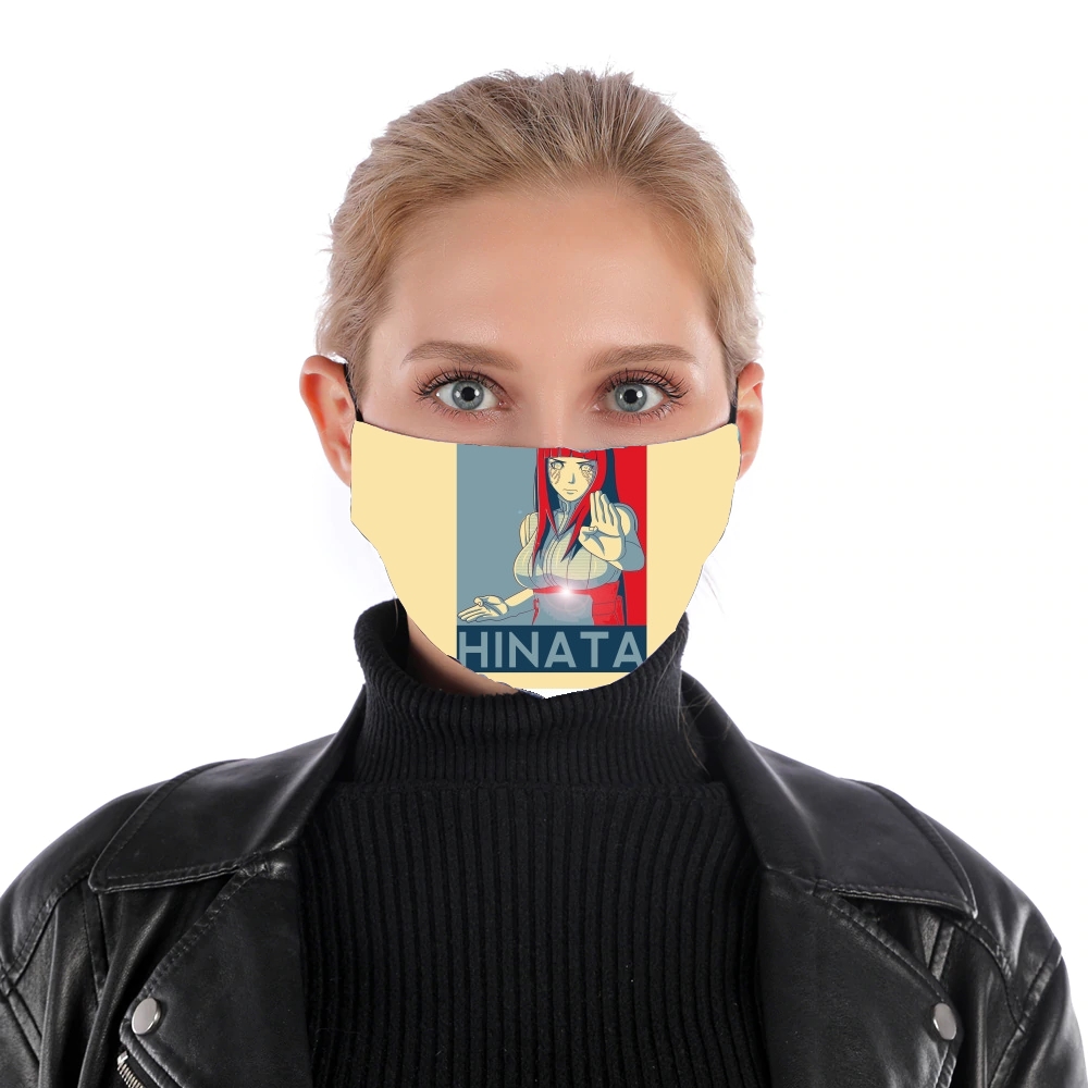 Hinata Propaganda für Nase Mund Maske