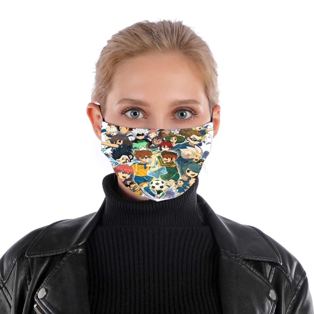 Inazuma Eleven Artwork für Nase Mund Maske