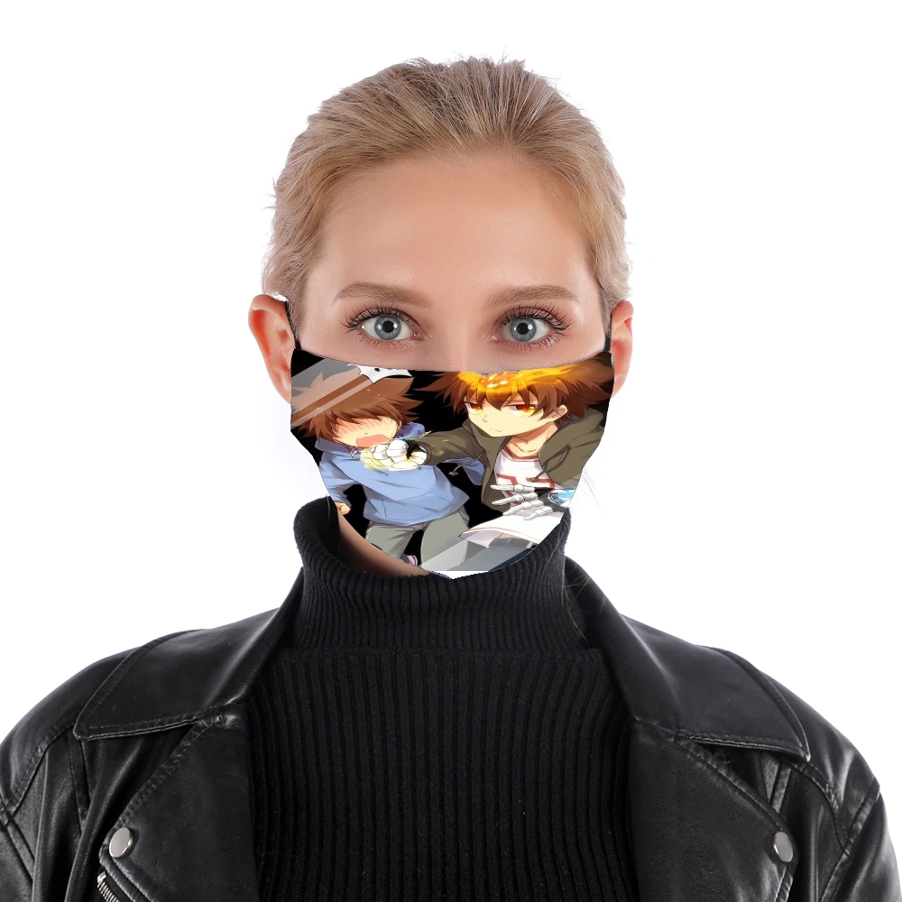 Katekyo hitman reborn für Nase Mund Maske