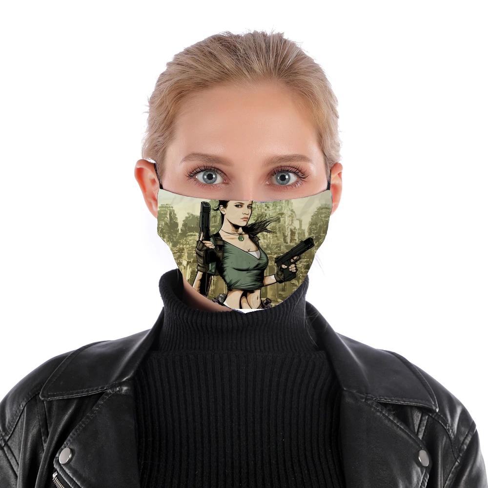 Lara Vikander für Nase Mund Maske
