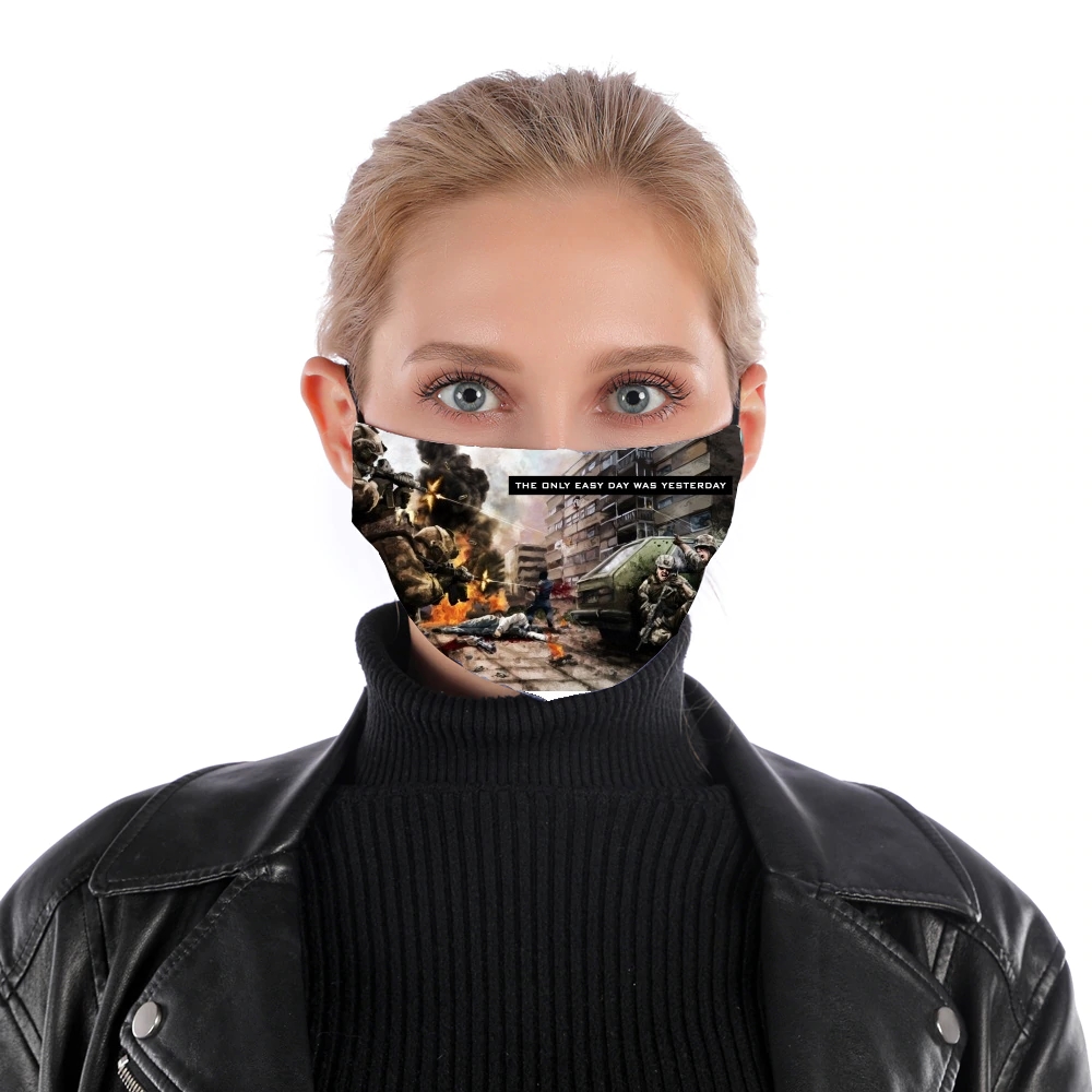 Navy Seals Team für Nase Mund Maske