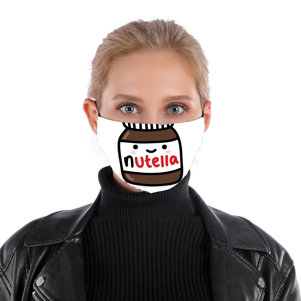 Nutella für Nase Mund Maske