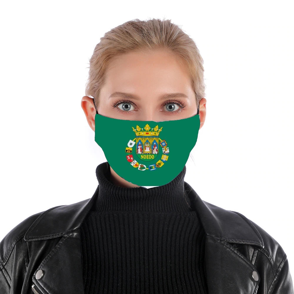 Province de Seville für Nase Mund Maske