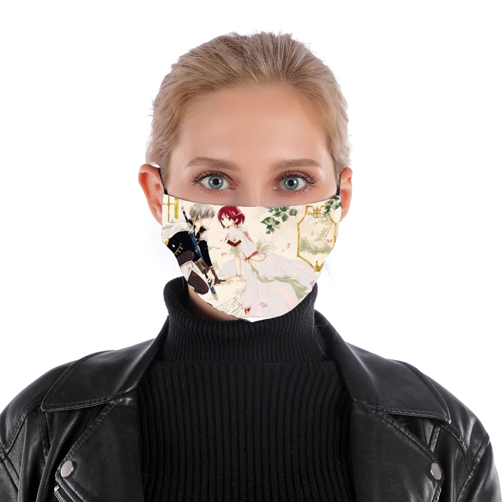 Shirayuki x Zen für Nase Mund Maske