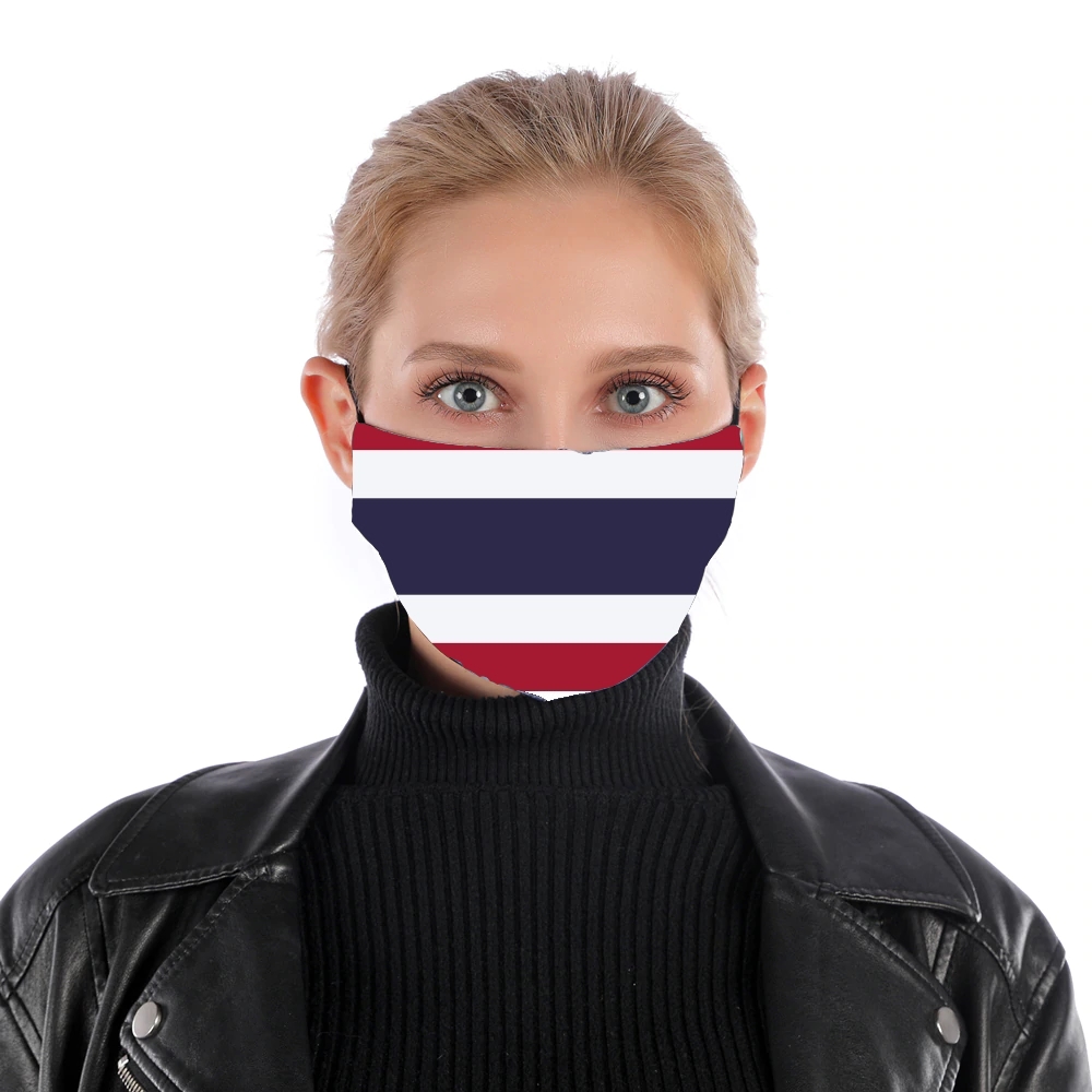Tailande Flag für Nase Mund Maske