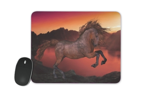 A Horse In The Sunset für Mousepad