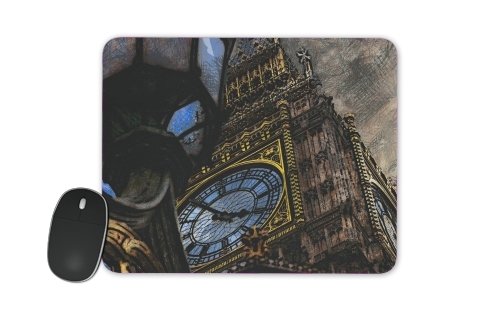 Abstract Big Ben London für Mousepad