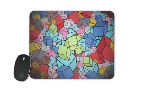 Abstract Cool Cubes für Mousepad