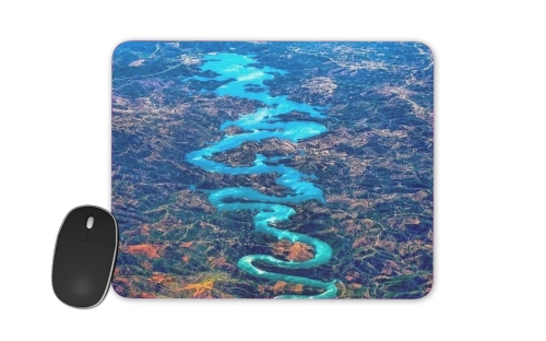 Blue dragon river portugal für Mousepad