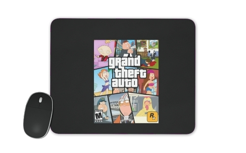 Family Guy mashup GTA für Mousepad