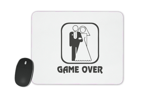 Game OVER Wedding für Mousepad
