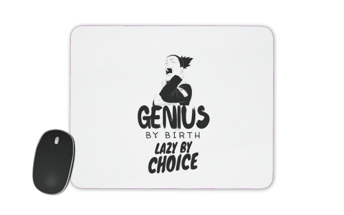 Genius by birth Lazy by Choice Shikamaru tribute für Mousepad