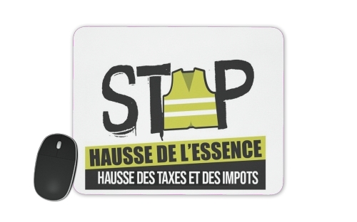 Gilet Jaune Stop aux taxes für Mousepad