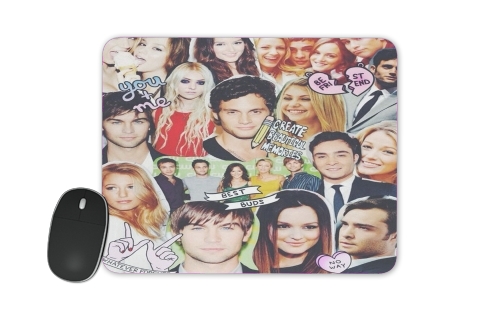 Gossip Girl Fan Collage für Mousepad