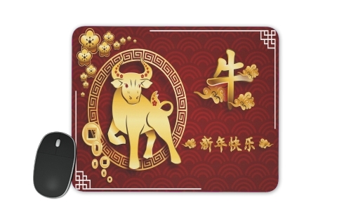 Happy The OX chinese new year  für Mousepad