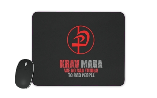 Krav Maga Bad Things to bad people für Mousepad